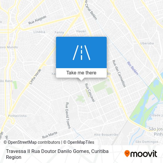 Travessa II Rua Doutor Danilo Gomes map