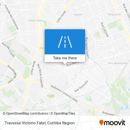 Travessa Victório Fabri map