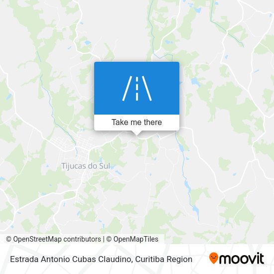 Estrada Antonio Cubas Claudino map