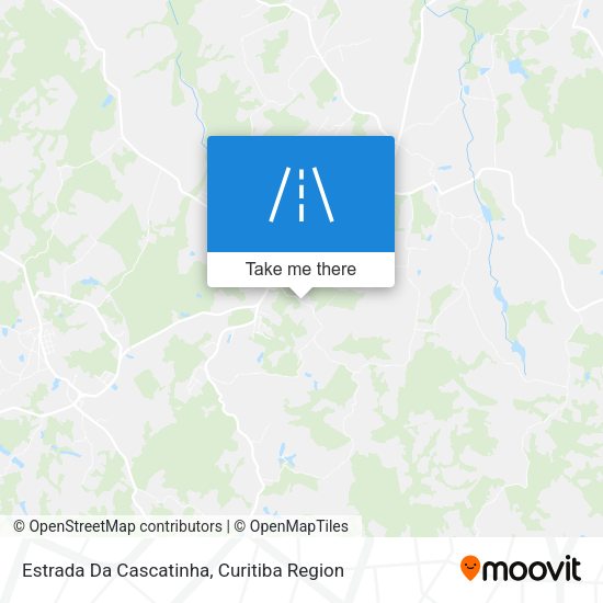 Estrada Da Cascatinha map