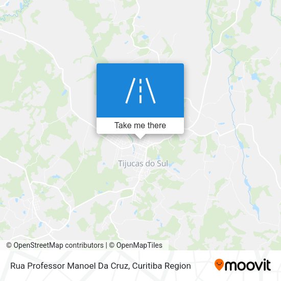 Rua Professor Manoel Da Cruz map