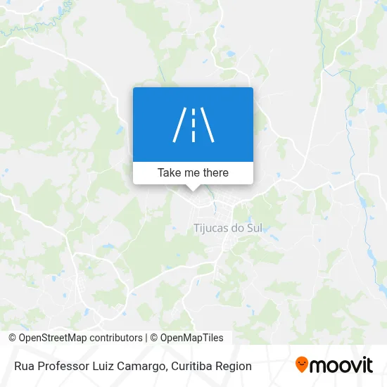 Rua Professor Luiz Camargo map