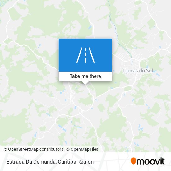 Estrada Da Demanda map