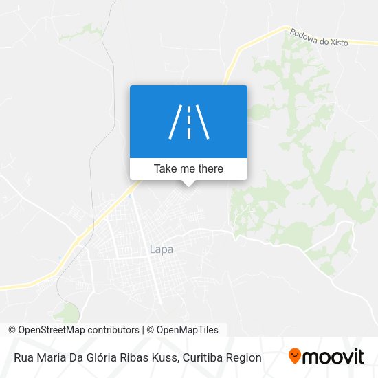 Rua Maria Da Glória Ribas Kuss map