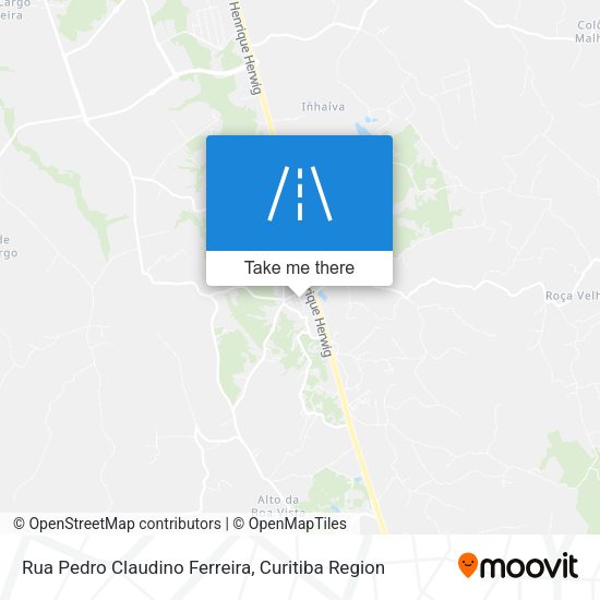 Rua Pedro Claudino Ferreira map