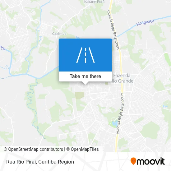 Rua Rio Piraí map