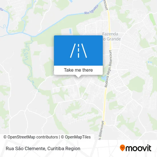 Rua São Clemente map