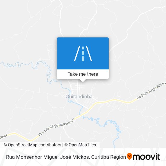 Rua Monsenhor Miguel José Mickos map