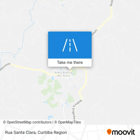 Rua Santa Clara map