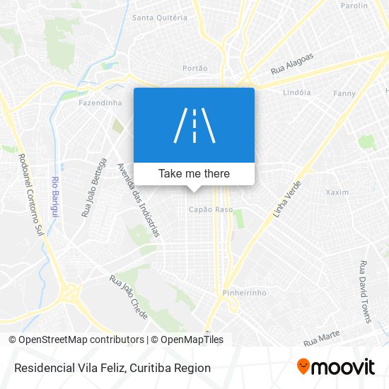 Residencial Vila Feliz map