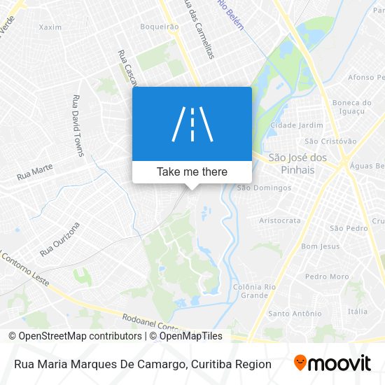 Rua Maria Marques De Camargo map