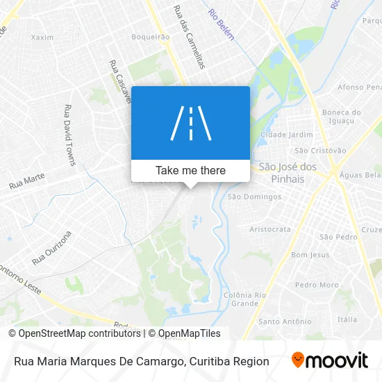 Rua Maria Marques De Camargo map