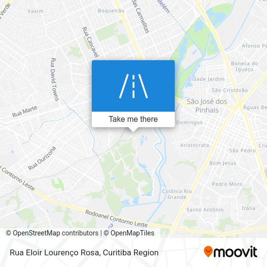 Rua Eloir Lourenço Rosa map