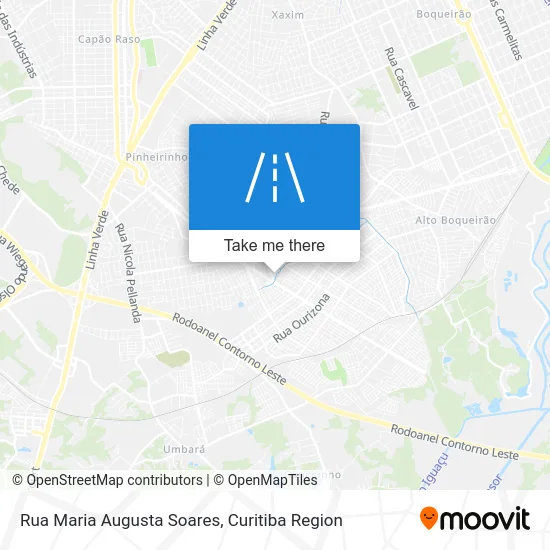 Rua Maria Augusta Soares map