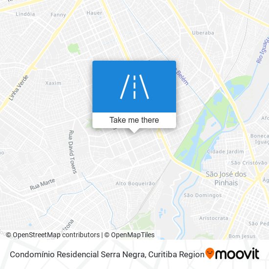 Condomínio Residencial Serra Negra map