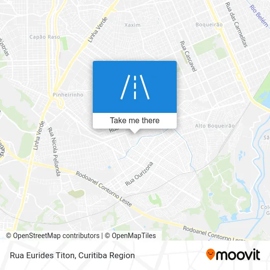 Rua Eurides Titon map