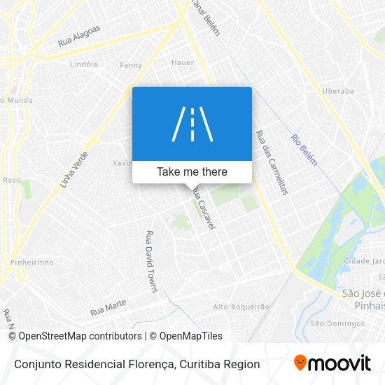 Conjunto Residencial Florença map