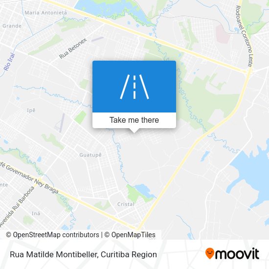 Rua Matilde Montibeller map