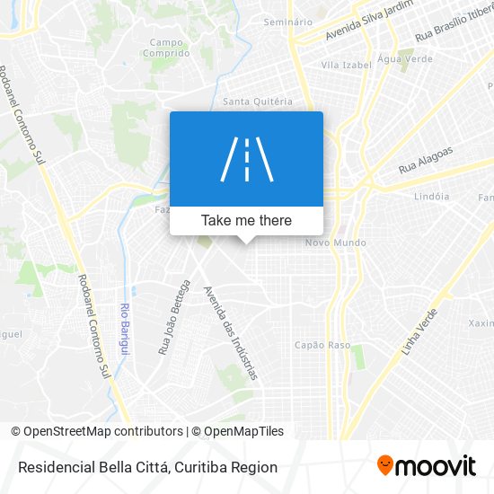 Residencial Bella Cittá map