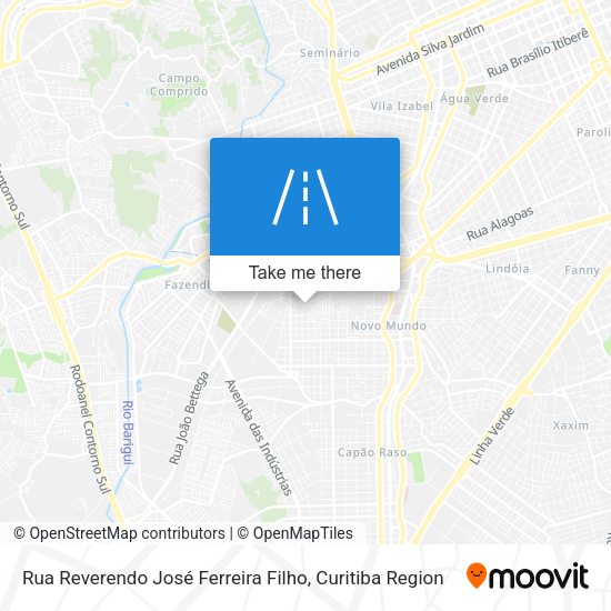Rua Reverendo José Ferreira Filho map