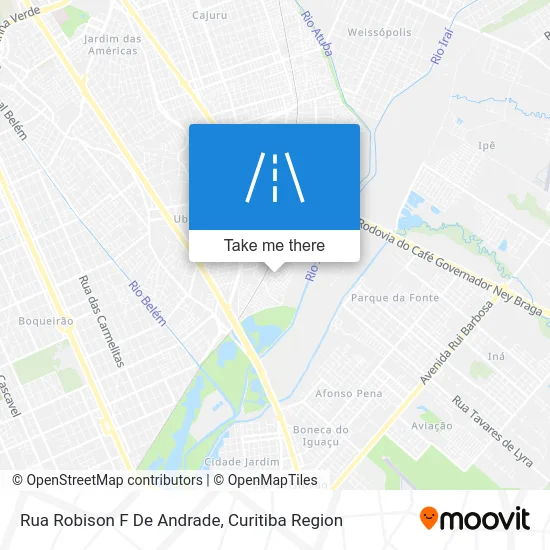 Rua Robison F De Andrade map