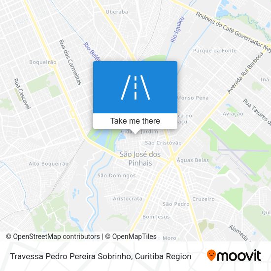 Travessa Pedro Pereira Sobrinho map