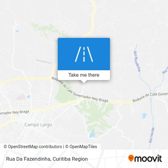 Rua Da Fazendinha map