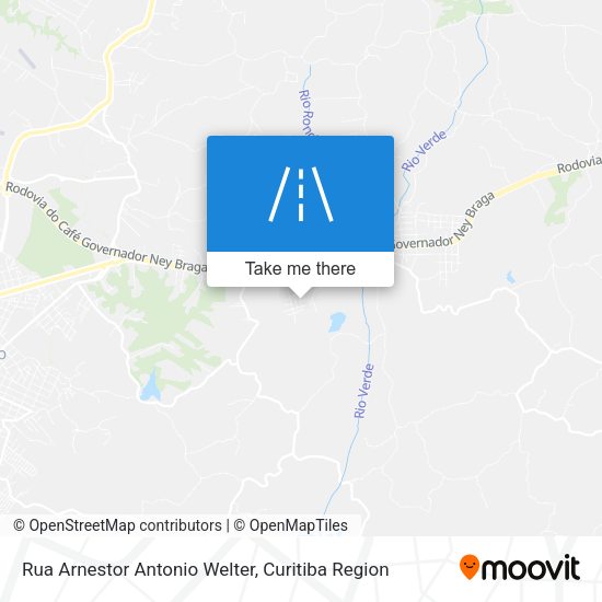 Rua Arnestor Antonio Welter map