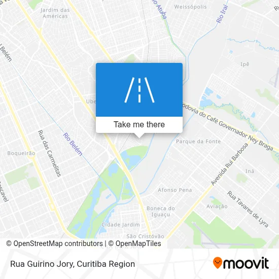 Rua Guirino Jory map