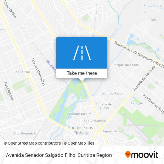 Avenida Senador Salgado Filho map