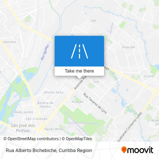 Rua Alberto Bichebiche map