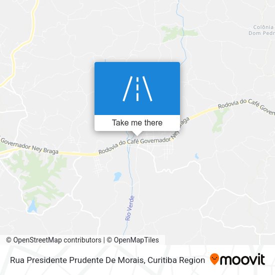 Rua Presidente Prudente De Morais map