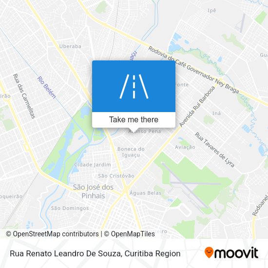 Rua Renato Leandro De Souza map