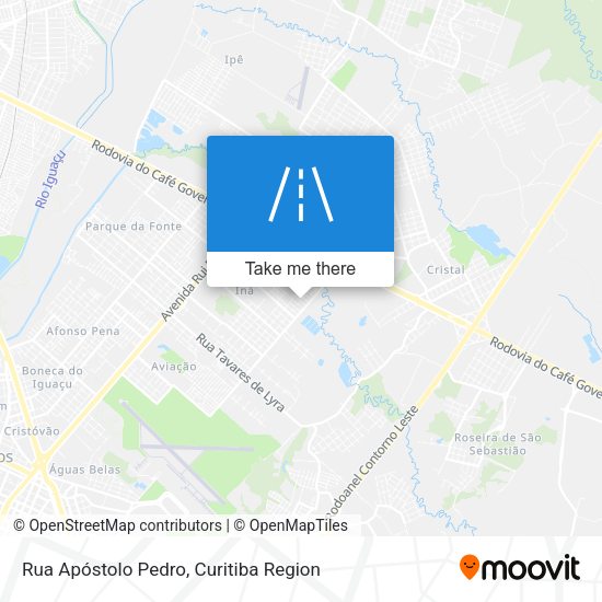Rua Apóstolo Pedro map
