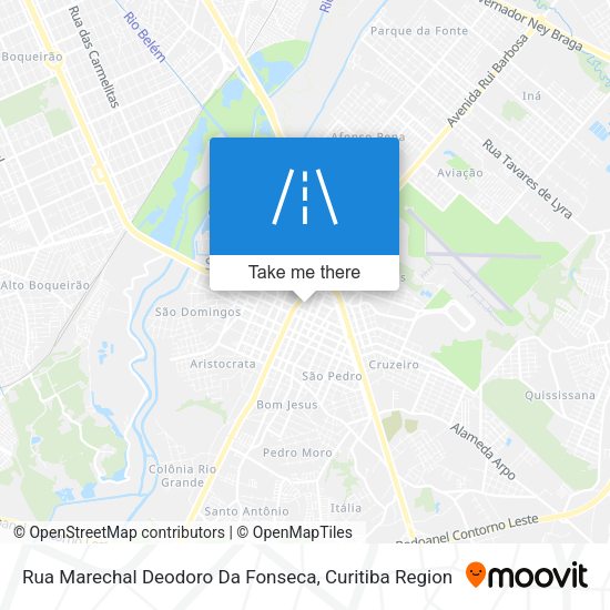 Rua Marechal Deodoro Da Fonseca map
