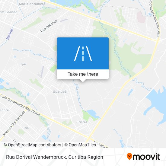 Rua Dorival Wandembruck map