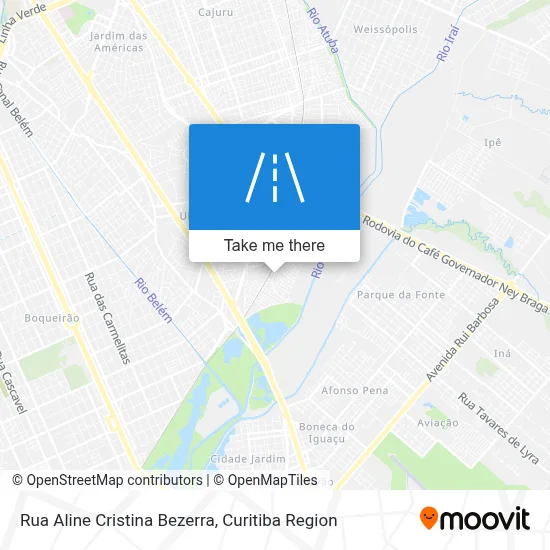 Rua Aline Cristina Bezerra map