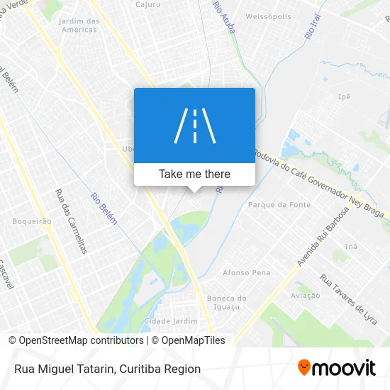 Rua Miguel Tatarin map