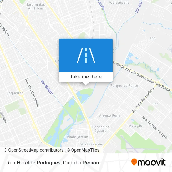 Rua Haroldo Rodrigues map