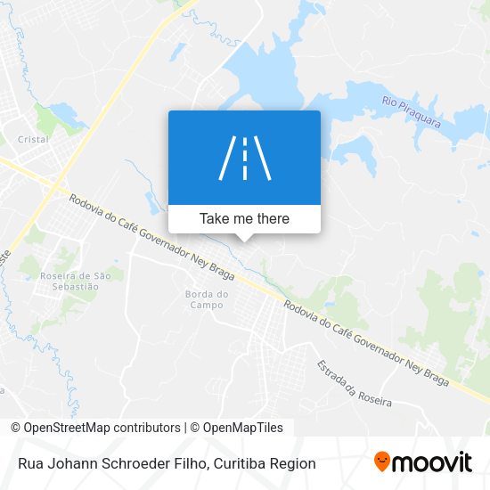 Rua Johann Schroeder Filho map