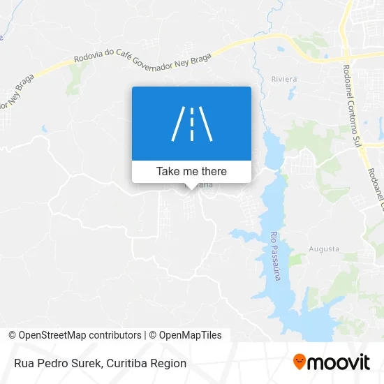 Rua Pedro Surek map
