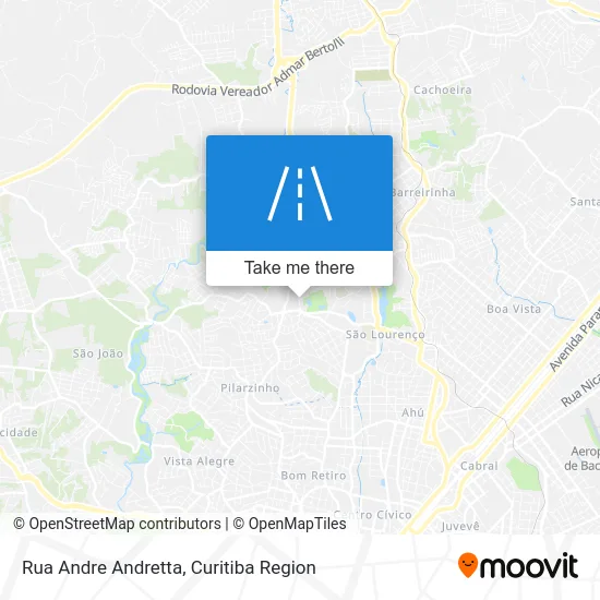 Rua Andre Andretta map