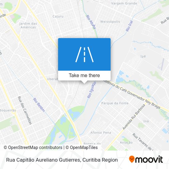 Rua Capitão Aureliano Gutierres map
