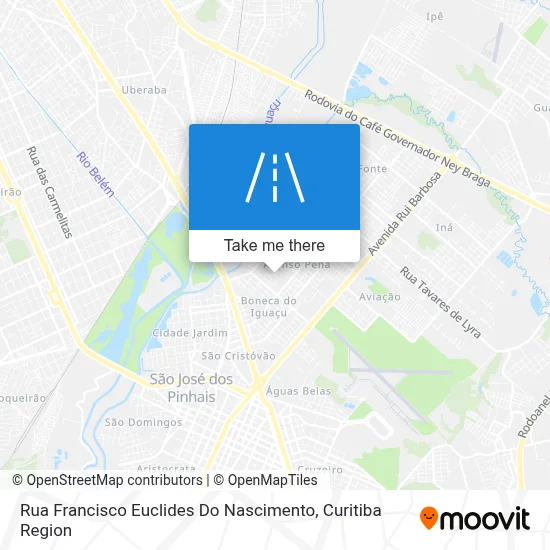Rua Francisco Euclides Do Nascimento map