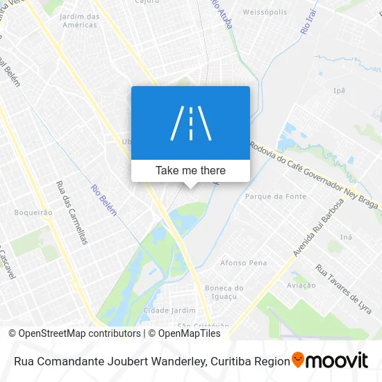 Rua Comandante Joubert Wanderley map
