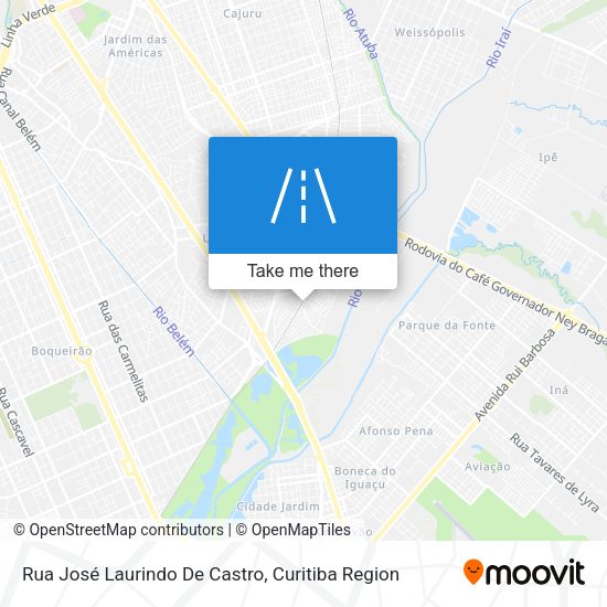 Rua José Laurindo De Castro map