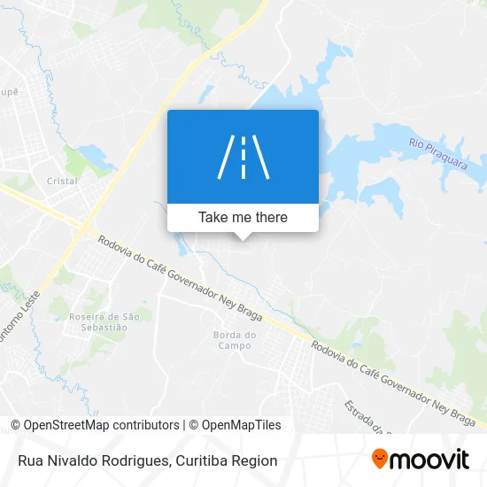 Rua Nivaldo Rodrigues map
