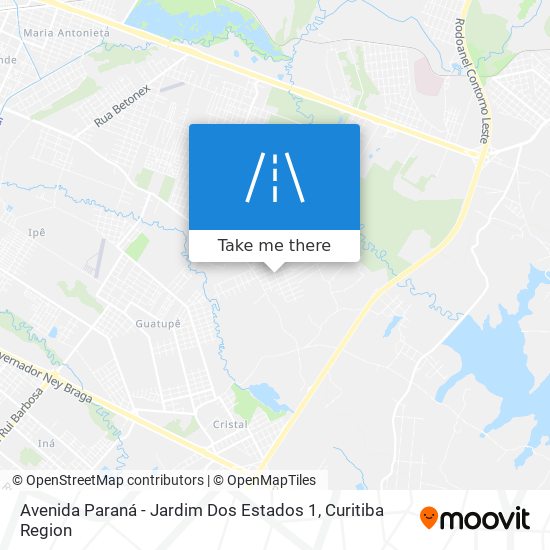 Avenida Paraná - Jardim Dos Estados 1 map