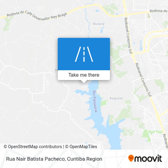 Rua Nair Batista Pacheco map