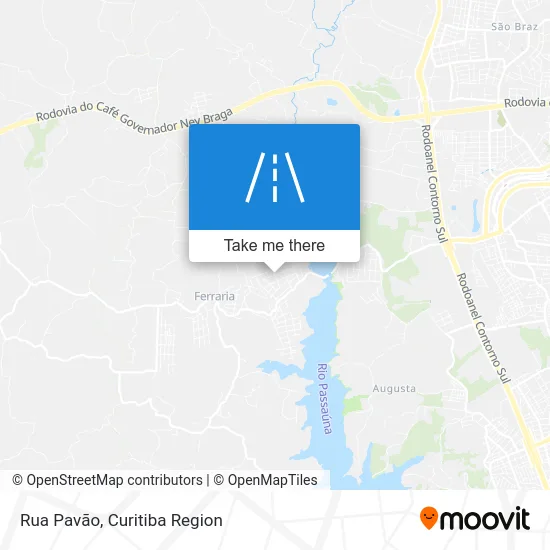 Rua Pavão map